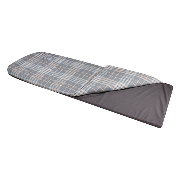 DiscOBed Adult Duvalay Ocean Plaid Sleeping Bag Wayfair